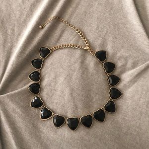 Forever 21 heart necklace.